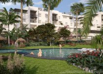 Apartments with communal pool in Punta Prima, Torrevieja